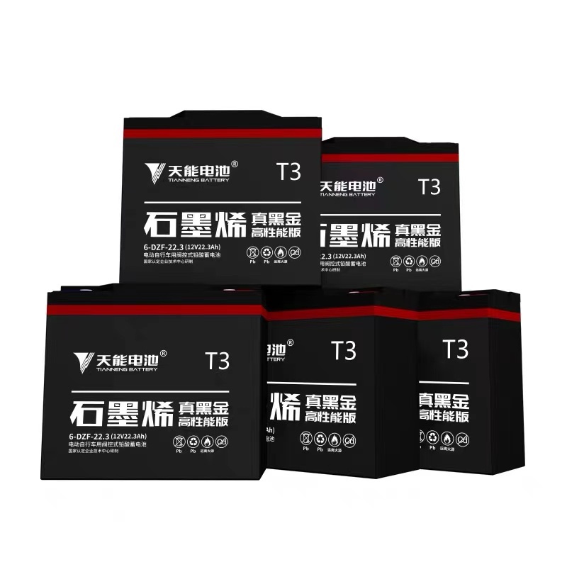 原装天能真黑金电池48V12AH/48V20AH/60V20AH72V电动车电瓶 - 图3