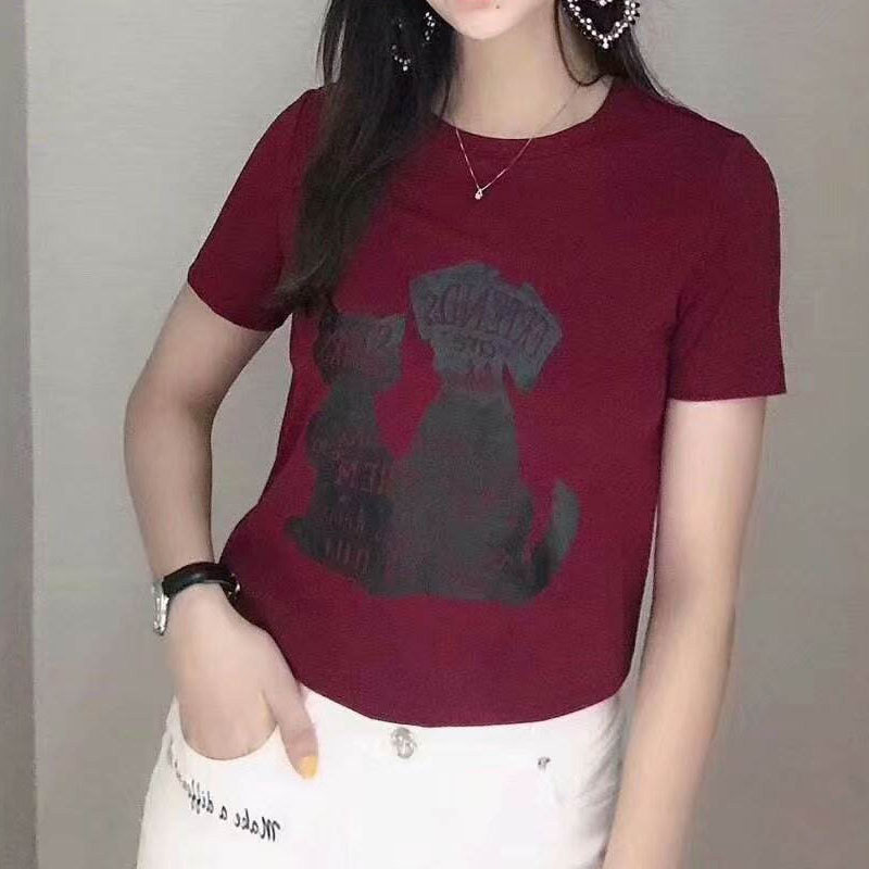 新颖阿玛施正旗舰店官网2020夏新款 新颖阿玛施正T恤