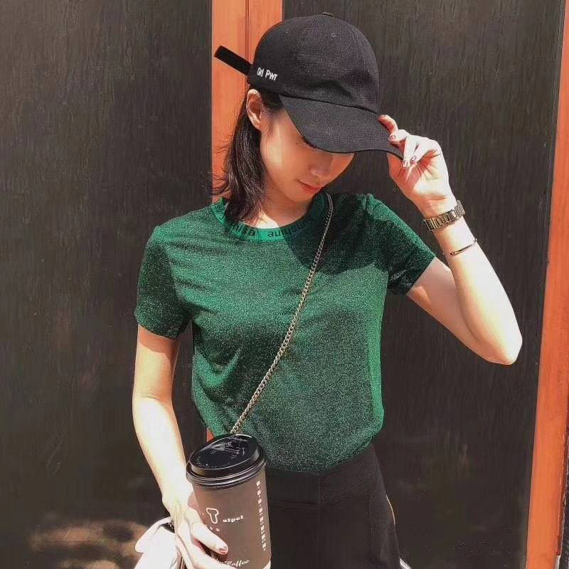  新颖阿玛施正T恤