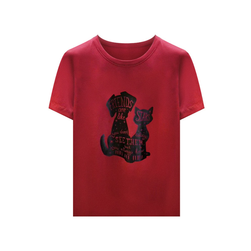 新颖阿玛施正旗舰店官网2020夏新款 新颖阿玛施正T恤