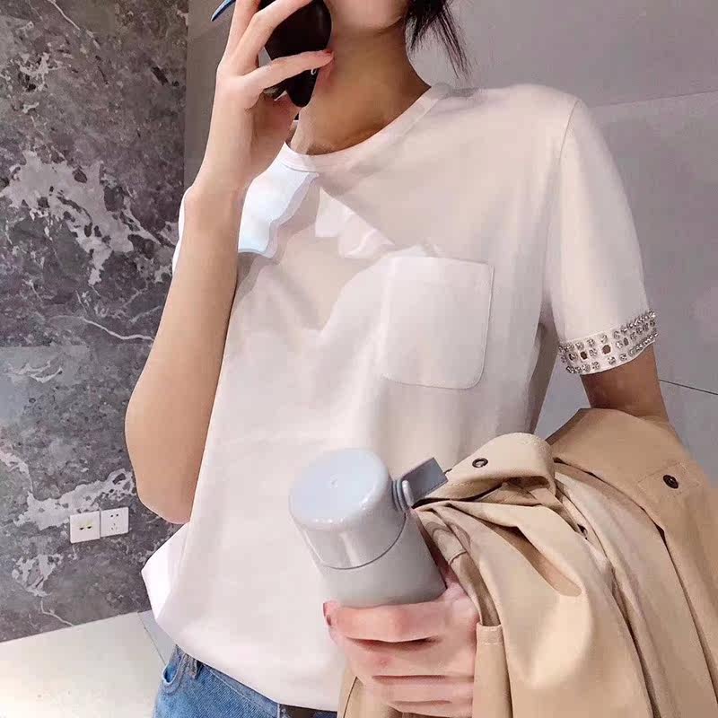 新颖阿玛施正旗舰店官网2020春t恤 新颖阿玛施正T恤