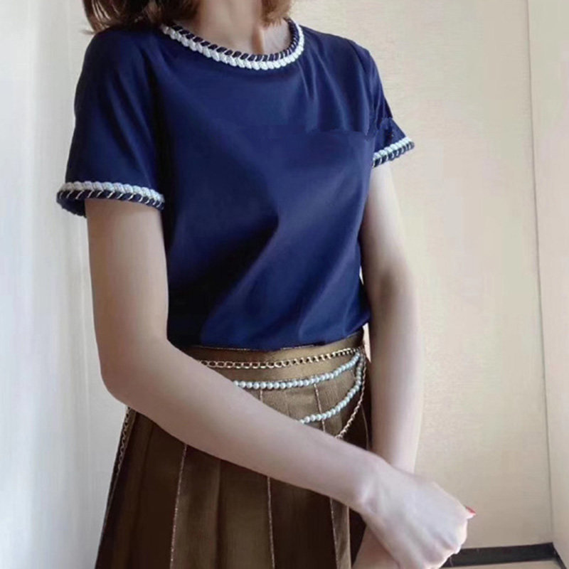  新颖阿玛施正T恤