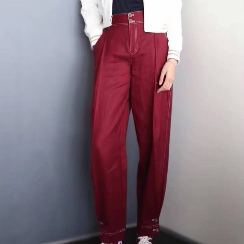 新颖阿玛施旗舰店官网2020夏小脚裤 新颖阿玛施正休闲裤