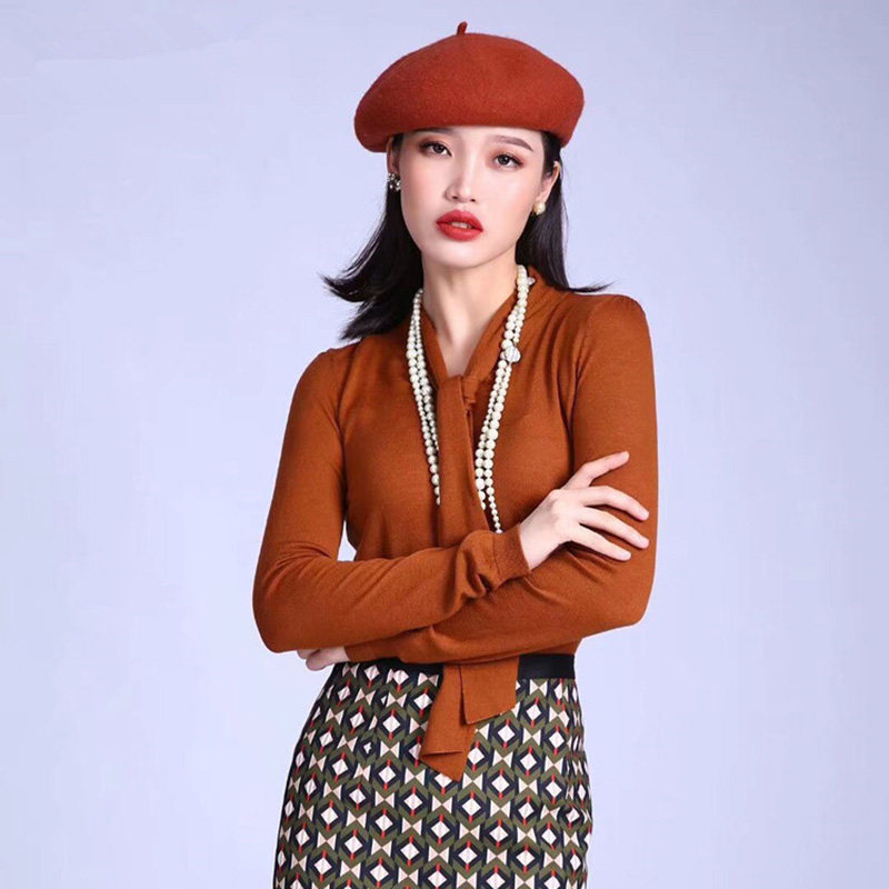 新颖阿玛施正旗舰店官网毛女针织衫 新颖阿玛施正毛针织衫