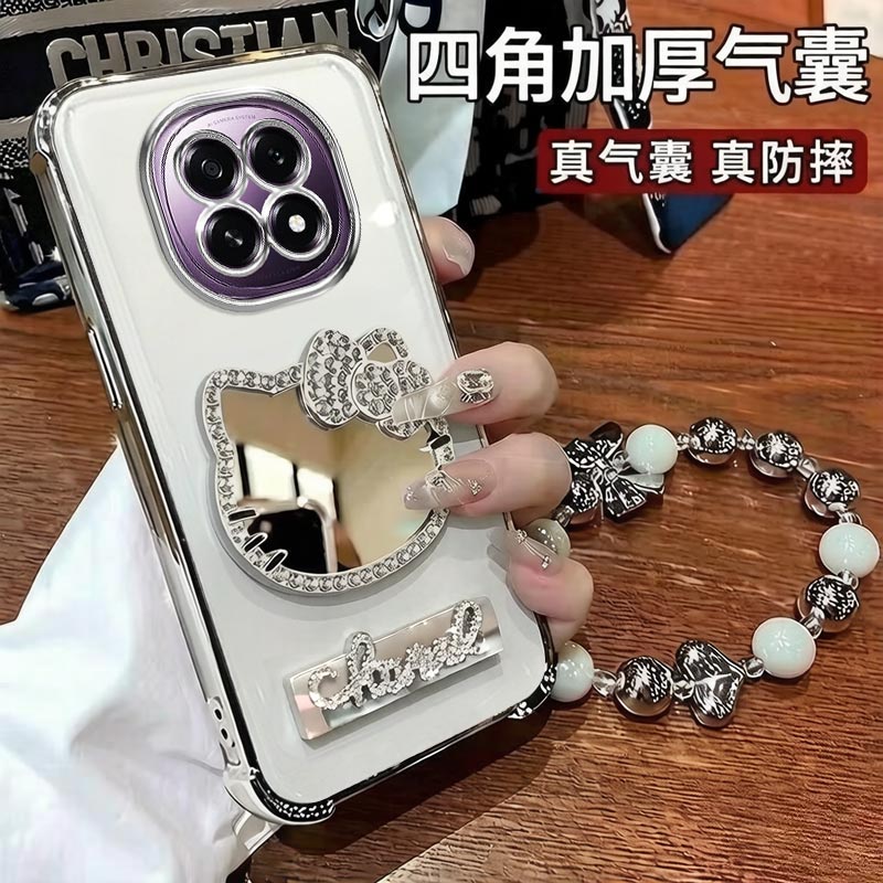 OPPOA5 mobile phone case pink KT cat mirror