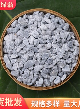 灰色砾石水洗石 洗米石胶粘石机制水磨石瓜子石小石头