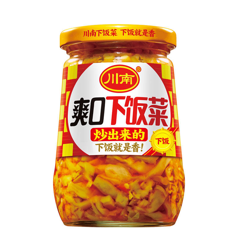川南爽口下饭菜335g瓶装四川特产黄花开味菜榨菜佐餐咸菜小菜什锦,淘宝优惠券,粉丝福利购,淘宝优惠卷
