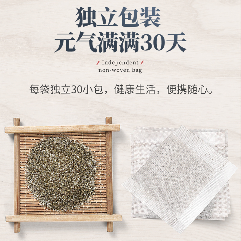 艾草艾叶红花泡脚中药包男女士生姜草本足浴粉包祛寒濕排湿去濕气 - 图2