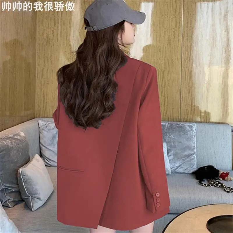 Gray Blazer for Women 灰色西装外套女 - 图3