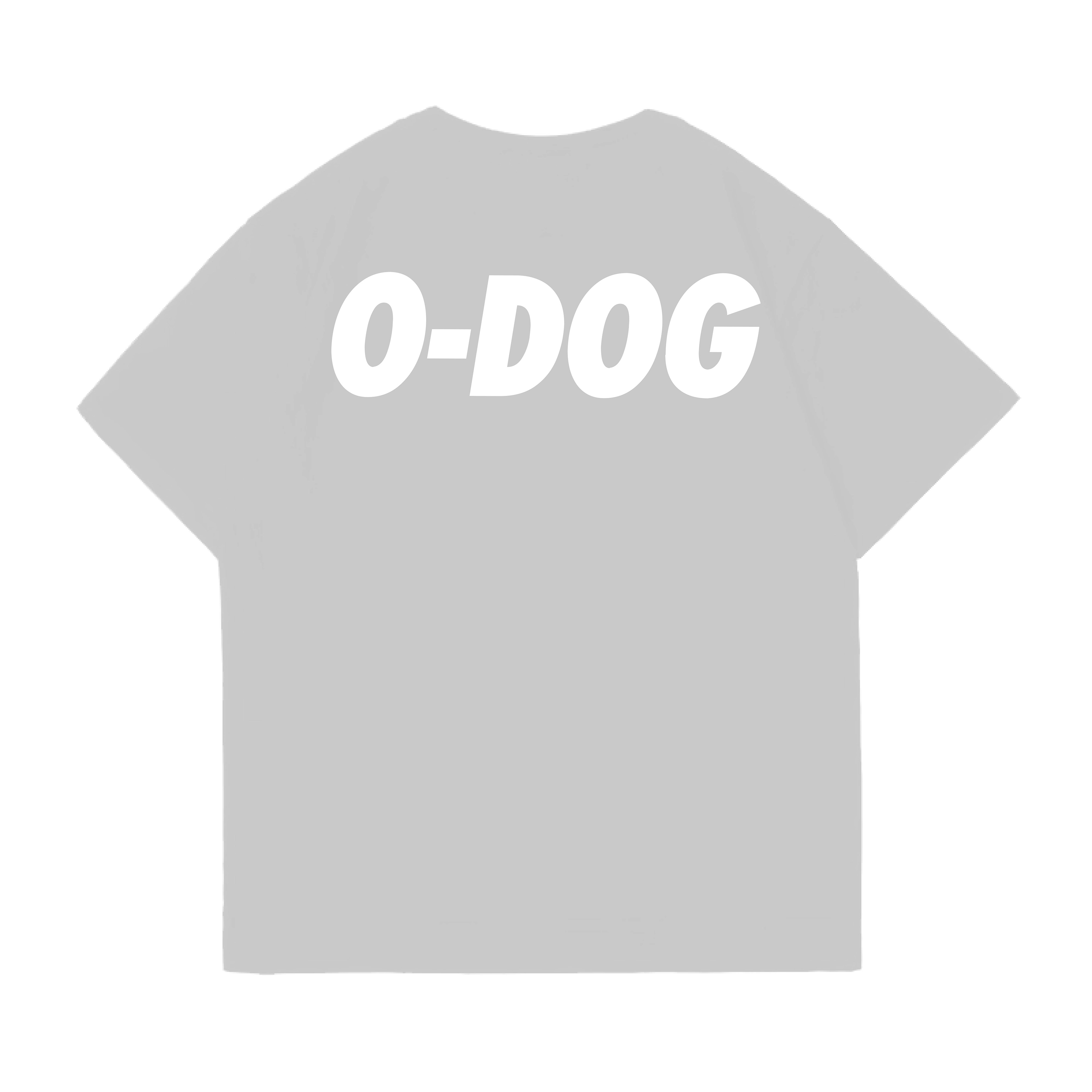 O-DOG 花朵短袖T 夏日白T恤odog宽松运动休闲清爽oversize