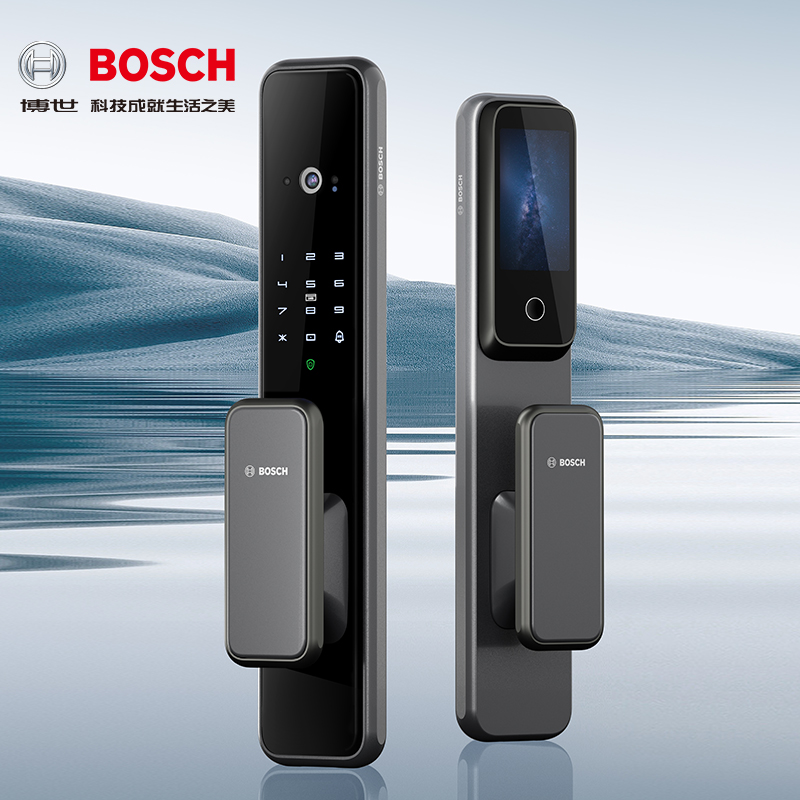 BOSCH博世人脸识别智能锁防盗门电子锁全自动指纹密码锁家用门锁-图0