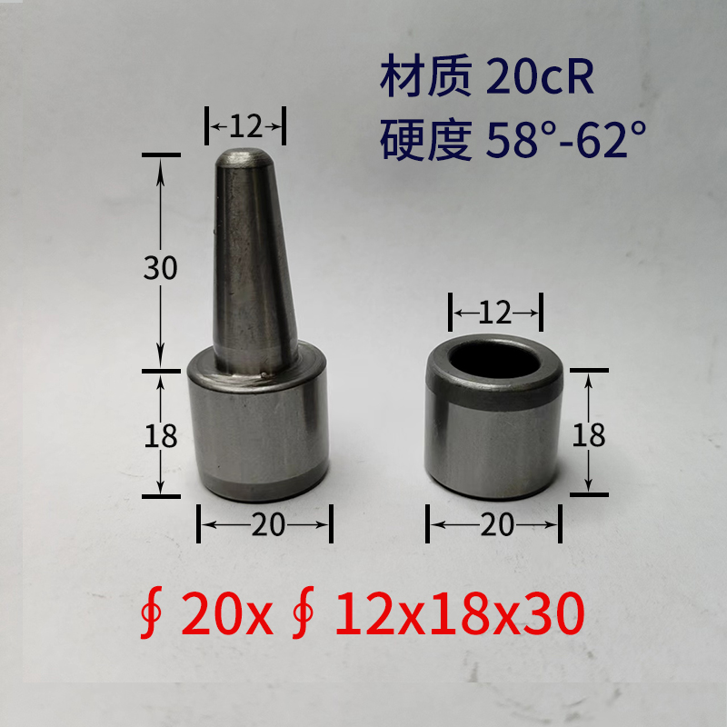 20硅胶模具导柱导套定位柱精密模具配件全套定位销子压板把手-图0