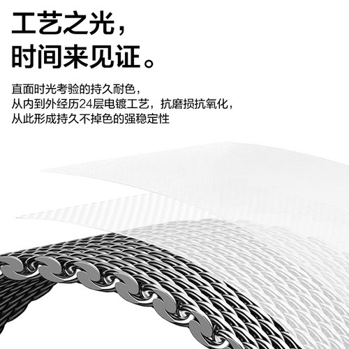 适用华为GT6手表带watch5代watchgt5pro新款AP款gtrunner2按压式GT4米兰尼斯表带腕表4pro智能GT3男2金属磁吸 - 图3