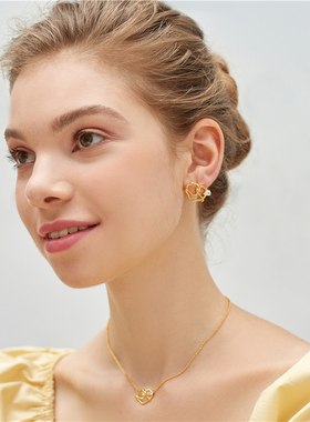 luluchang项链面包碱水感轻奢