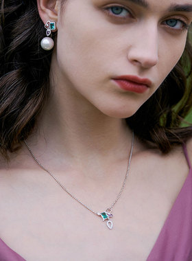 LULU设计师夏季新款可调节项链