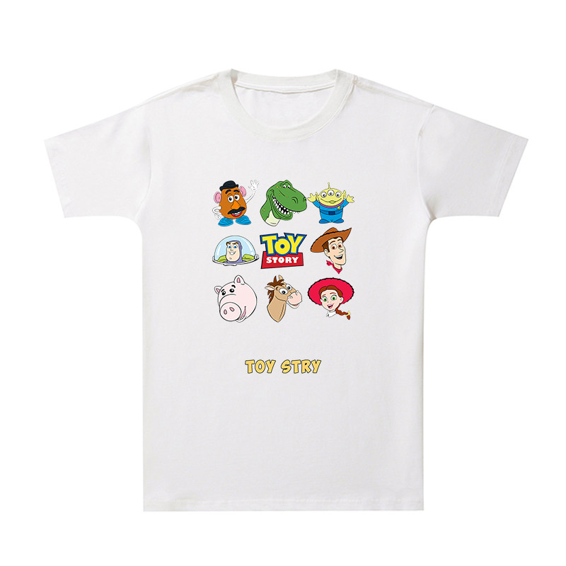 玩具总动员周边迪士尼巴斯光年t恤 细逸T恤
