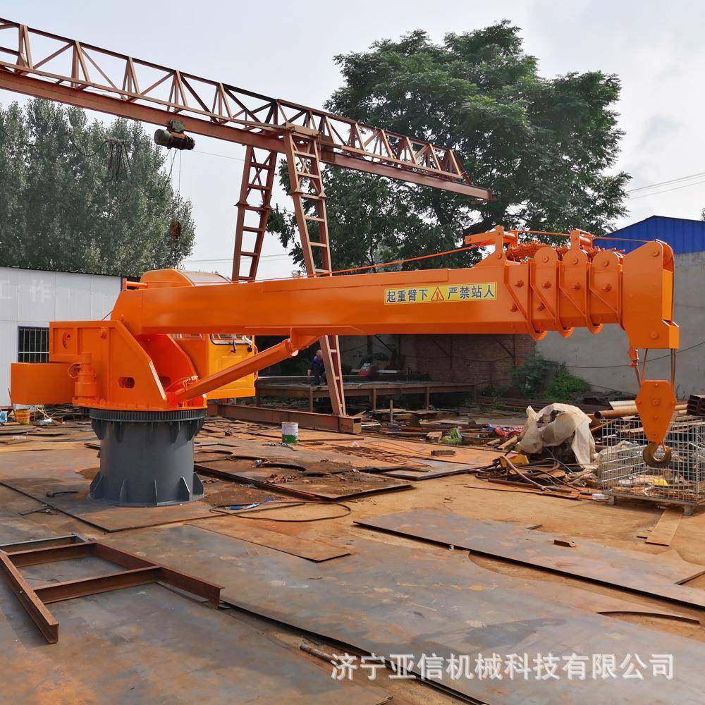 船吊液压船用吊机克令吊固定旋转甲板吊出售船用起重机,淘宝优惠券,粉丝福利购,淘宝优惠卷