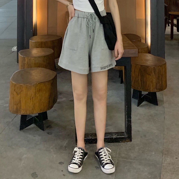 五分2020新款宽松显瘦百搭运动裤子 靓宝莱休闲裤