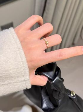 日进斗金戒指女款轻奢高