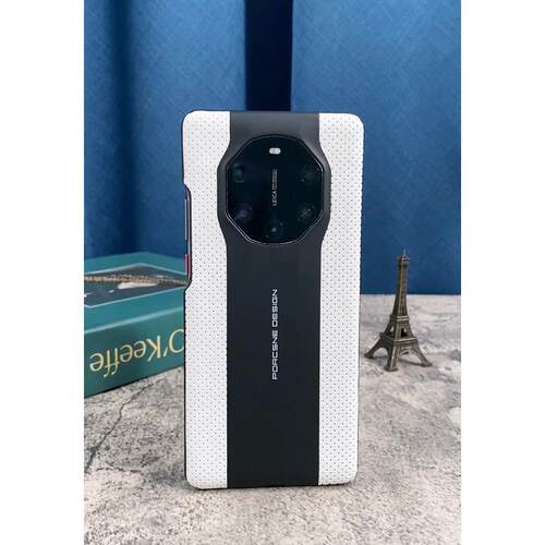 原装正品适用华为保时捷mate40rs手机壳超薄全包mt40rs真皮保护套蜂窝纹散热mt防摔外壳情侣配件女款男mete高 - 图3