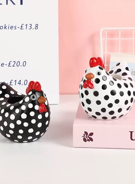 跨境新品FreeRange树脂花园小鸡