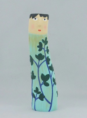 跨境西伯利亚花盆人脸装饰品摆件花盆家居设计装修套装创意艺术