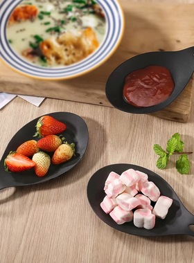 shein爆款汤勺垫易清洗TPE厨具垫搁勺垫隔热勺子垫味碟垫勺托