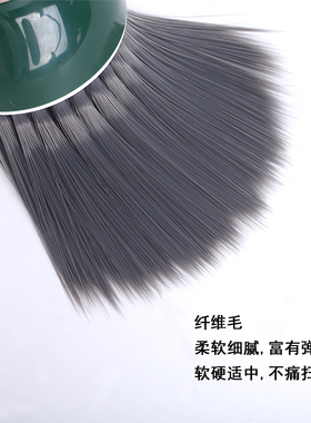 新品理发店美发用品大全理发刷子扫碎发毛刷O扫头发旋风刷发廊专