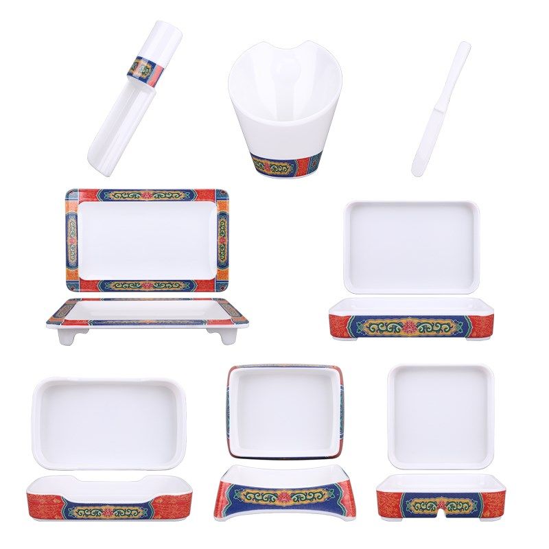 极速新款密胺仿竹筒不发霉商用z火锅虾滑餐具创意三色虾滑鱼滑制,淘宝优惠券,粉丝福利购,淘宝优惠卷