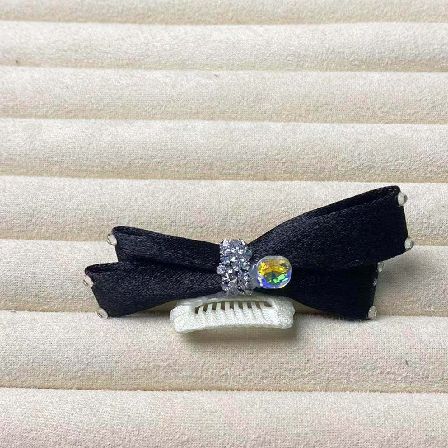 新款狗狗发夹小香风宠物bb夹蝴蝶结发饰英伦风马尔济斯泰迪可爱狗,淘宝优惠券,粉丝福利购,淘宝优惠卷