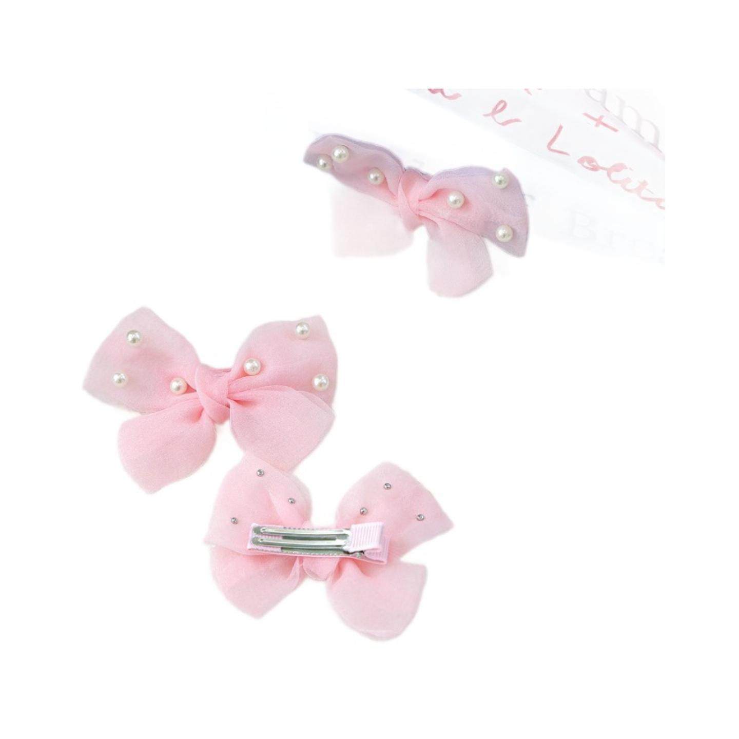现货宠物服装宠物小狗猫咪粉色珍珠蝴蝶结发夹小型犬狗,淘宝优惠券,粉丝福利购,淘宝优惠卷