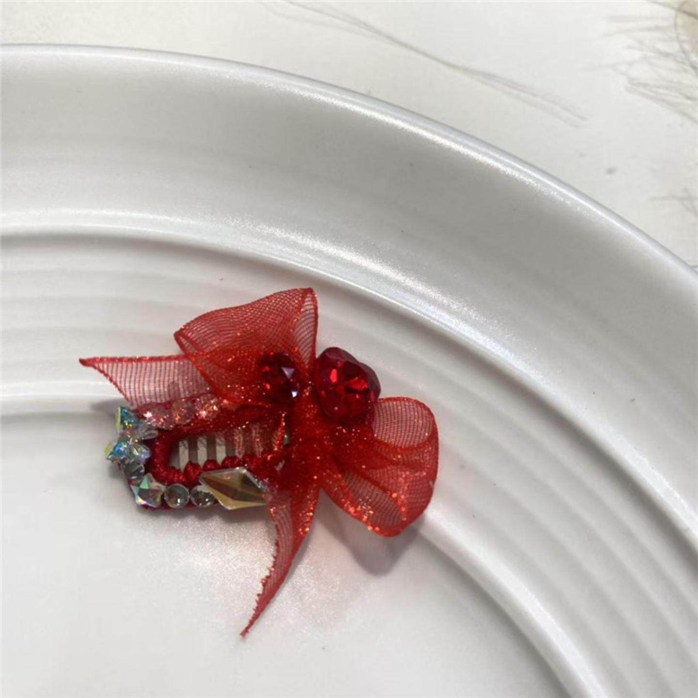 创意设计可爱蝴蝶结宠物狗狗发夹发卡手工DIY发饰配饰BB夹头饰,淘宝优惠券,粉丝福利购,淘宝优惠卷