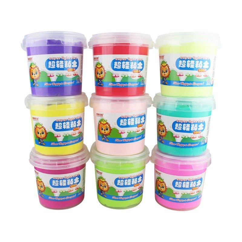 超轻粘土全色500克桶装大包装儿童橡皮泥彩泥太空超级纸黏土,淘宝优惠券,粉丝福利购,淘宝优惠卷