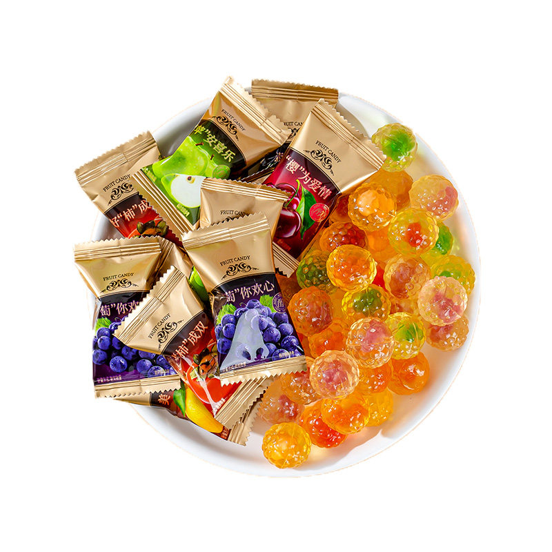 果汁夹心软糖水果糖爆浆糖高颜值糖果结婚喜糖前台零食散装批发,淘宝优惠券,粉丝福利购,淘宝优惠卷