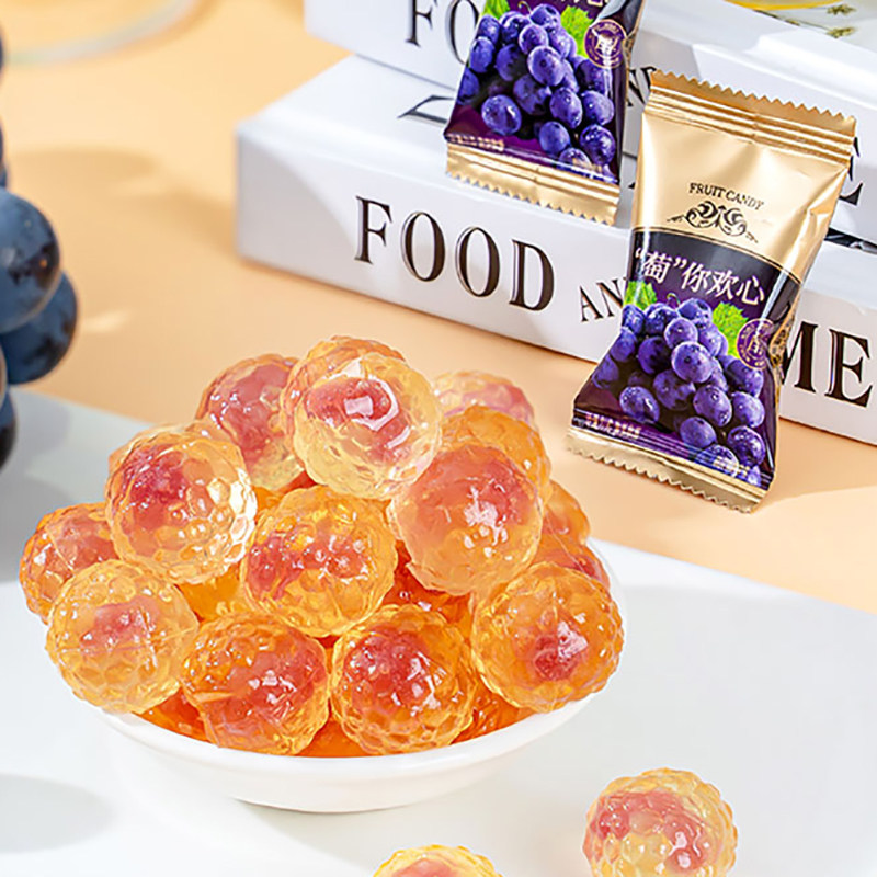 果汁夹心软糖水果糖爆浆糖高颜值糖果结婚喜糖前台零食散装批发,淘宝优惠券,粉丝福利购,淘宝优惠卷
