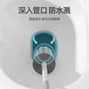Toilet brush with long handle and no dead ends, household toilet cleaning artifact, toilet cleaning and descaling brush, toilet brush