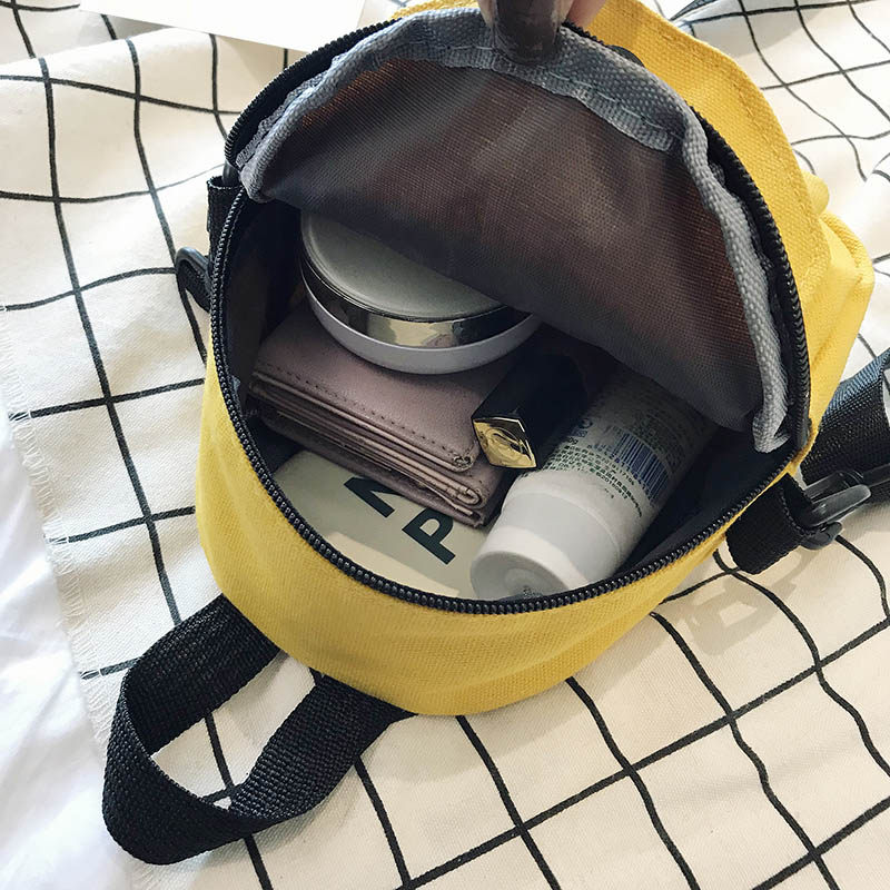 女斜挎韩国百搭ins日森系s帆布包 洛诗黛娅女士包袋