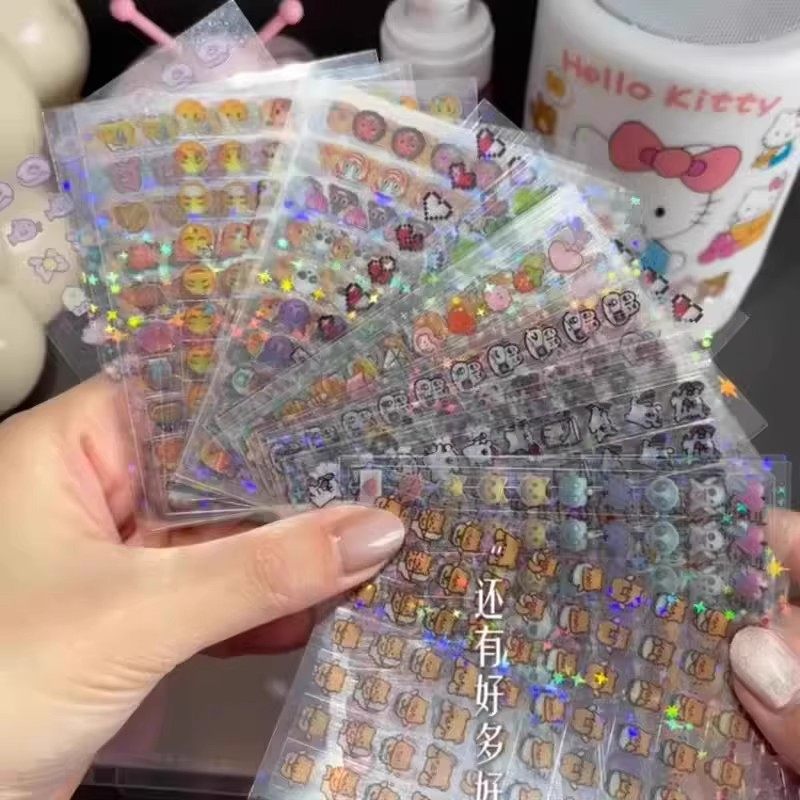 小鼻嘎表情包儿童贴纸书3到6岁女孩高颜值小逼嘎比卡贴贴纸收纳册,淘宝优惠券,粉丝福利购,淘宝优惠卷