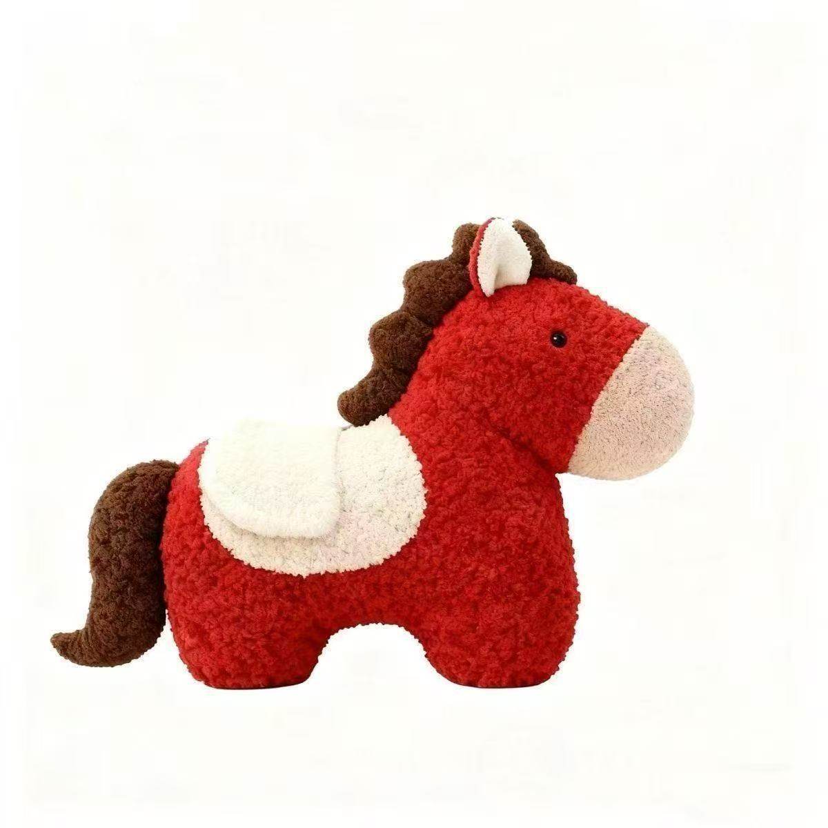 小宝马玩偶新年异形抱枕儿童陪伴礼物毛绒公仔客厅装饰摆件6到8岁,淘宝优惠券,粉丝福利购,淘宝优惠卷