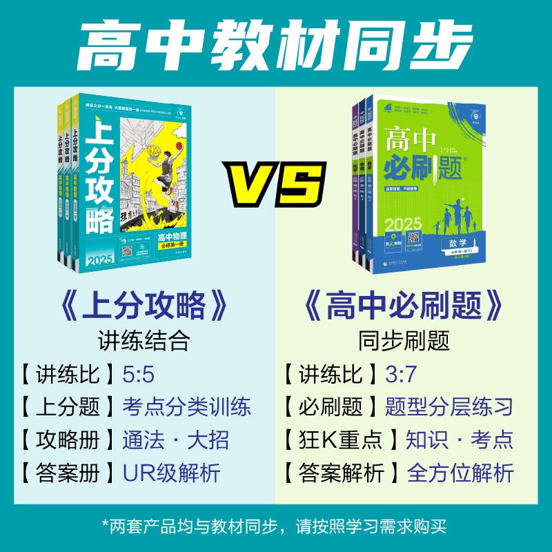 理想树2025新高中上分攻略数学物理化学语文英语历史地理政治必修一高一上册教材同步考点讲解解题方法总结教材重点全解高中必刷题