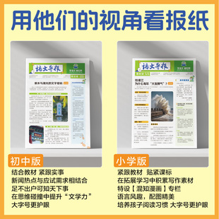 抖音爆款【语文导报】2025上册期刊杂志报纸