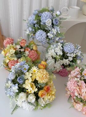 假花仿真花束小清新拉丝