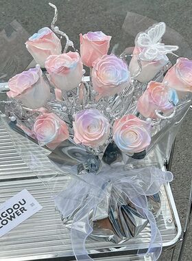 人鱼姬色星河入梦香皂永生花11朵