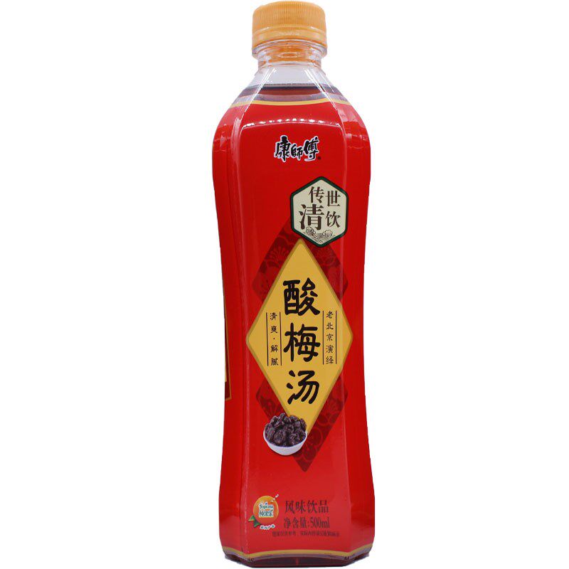 传世清饮500ml*15瓶整箱酸梅汤 广农乐酸梅汤