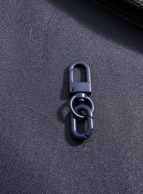 金色爱心钥匙扣金属扣弹簧扣户外多功能挂扣水杯旋转挂扣蓝色挂饰