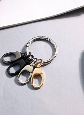 挂钩组合环扣通勤风钥匙扣户外露营小工具收纳扣多圈弹簧扣包挂件