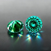 Paraiba loose stone Paraiba tourmaline vortex starry sky cut high precision round jewelry strange stone ring main stone