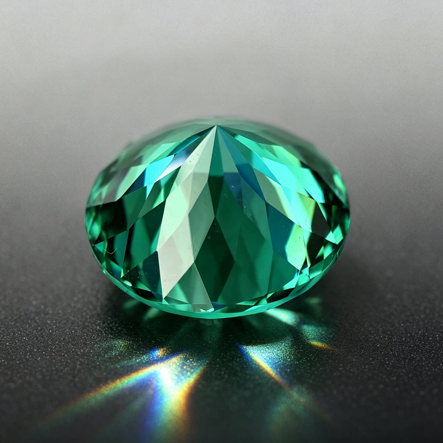 Paraiba loose stone Paraiba tourmaline vortex starry sky cut high precision round jewelry strange stone ring main stone