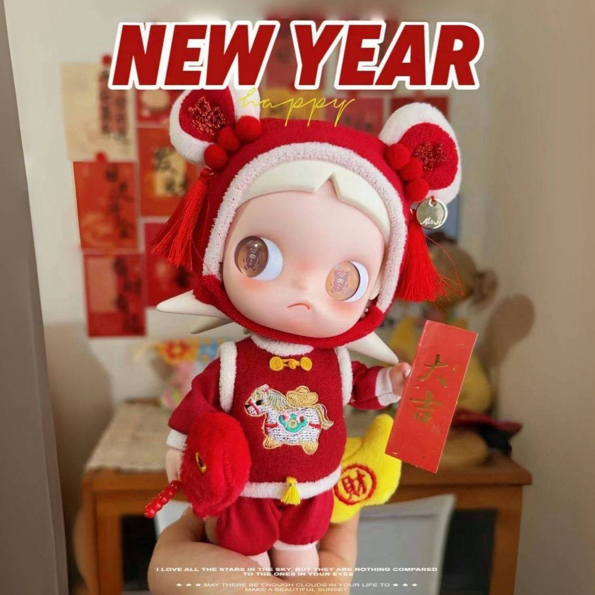 (仅娃衣)Zsiga可动人偶1/8娃衣手作嘎子“拜年服”服套装换装衣服,淘宝优惠券,粉丝福利购,淘宝优惠卷