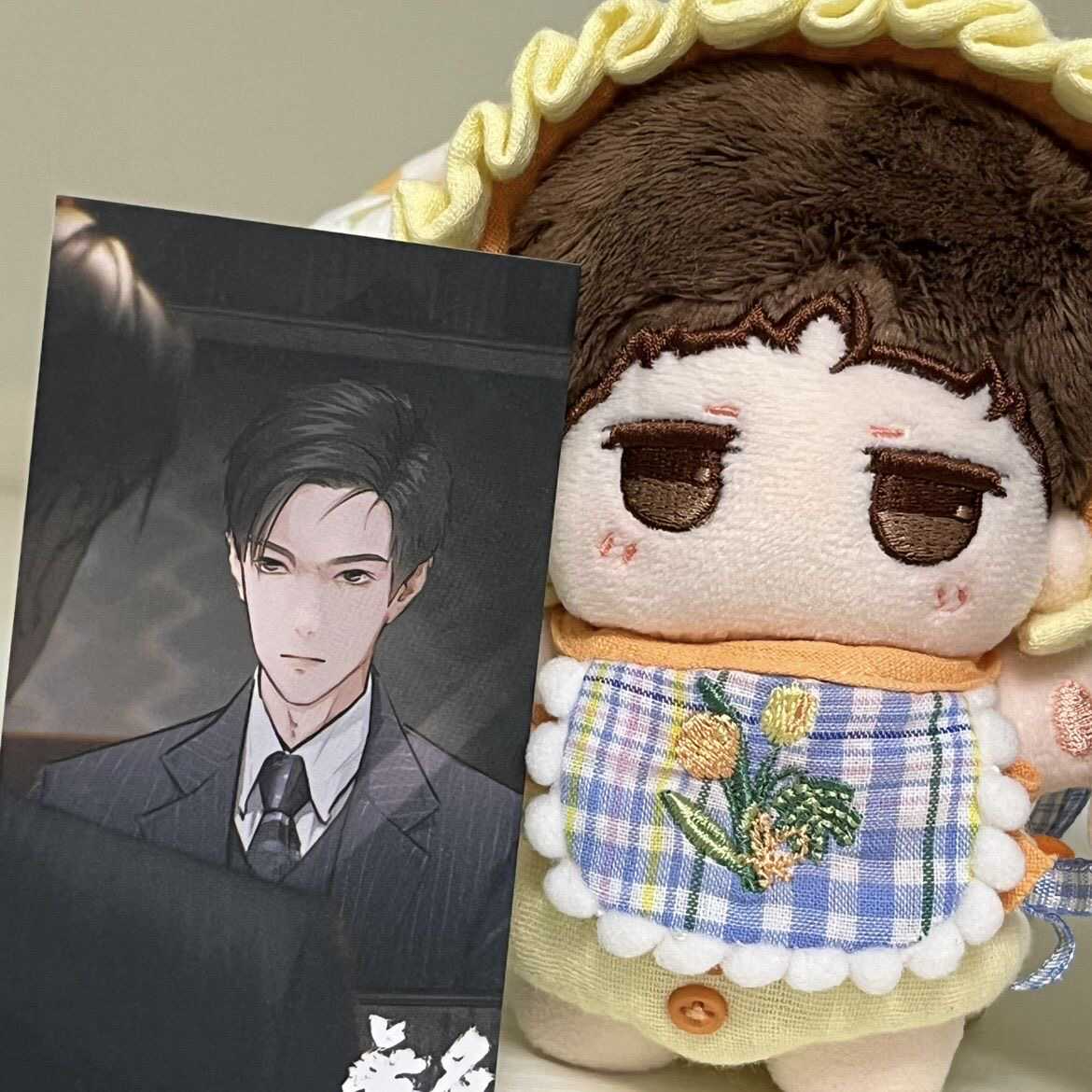 10cm棉花娃娃早安郁金香午安小樱桃娃衣可爱甜美10cm娃娃换衣套装 - 图1